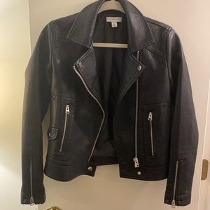 Faux Leather Jacket size 2
